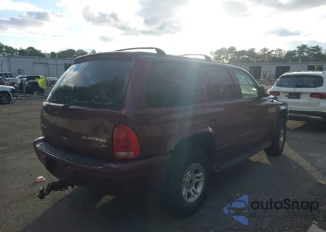 2003 Dodge Durango Slt z USA, uszkodzony, nr VIN 1D4HS48N13F543401